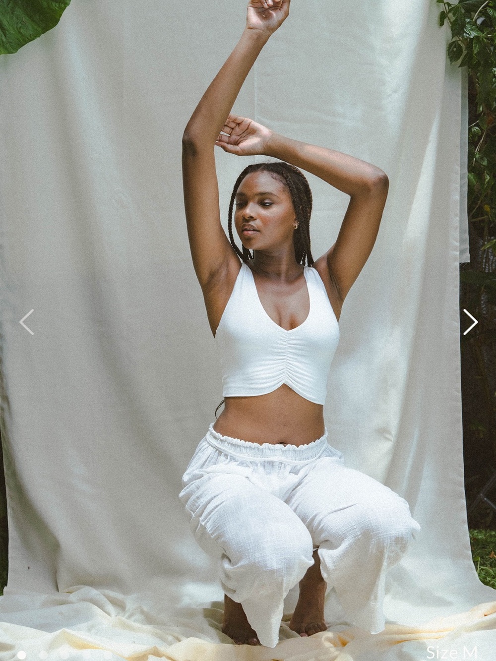 Indigo Luna Moon Top in Color “Off-White”